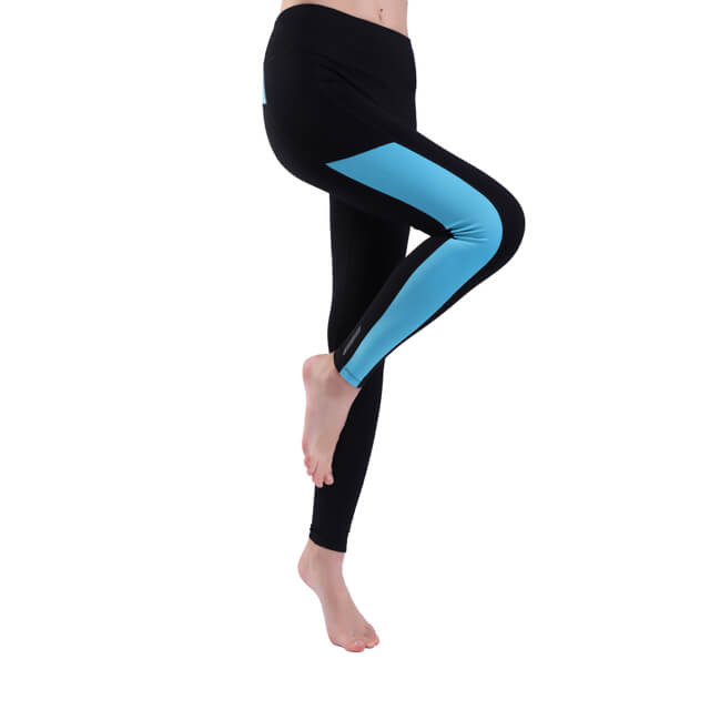 Kompresjonsyogabukser for kvinner Power Stretch Workout Leggings Høy midje magekontroll